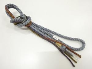 未使用品　正絹　手組帯締め